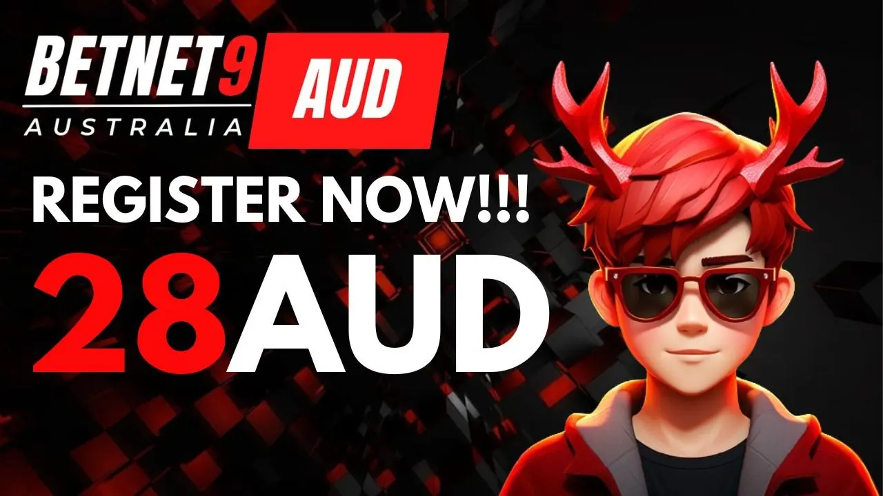 Betnet9 Register Bonus $28 AUD